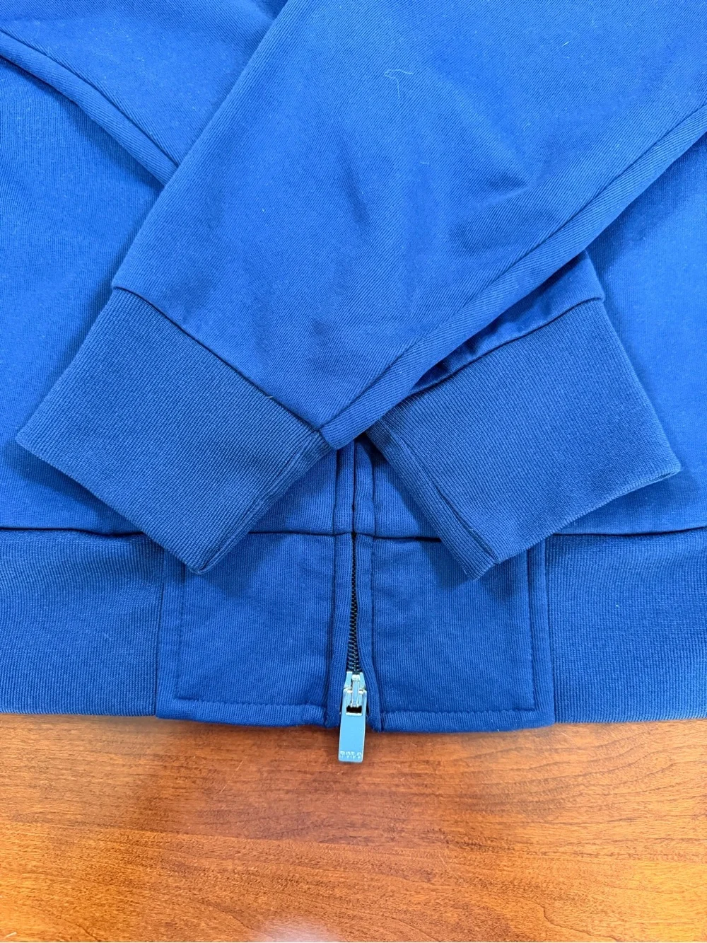 Vintage Polo by Ralph Lauren Navy Track Jacket White & Orange Stripes Men size M
